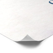 Poster Belle aquarelle de famille de pingouins (Coin)