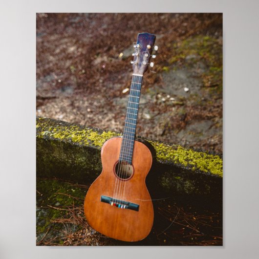 Poster Belle Basse Guitare (Devant)