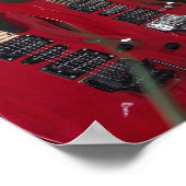 Poster Belle Basse Guitare (Coin)