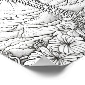 Poster Belle Bible Adulte Coloration Thématique (Coin)