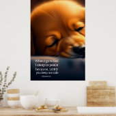 Poster Belle Bible de Chiot (Cuisine)
