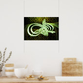 Poster Belle Bismillah arrière - plan d'affiche (Cuisine)