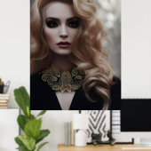 Poster Belle Blonde (Bureau à domicile)