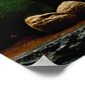 Poster Belle bouteille de vin (Coin)