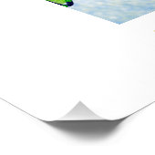 Poster Belle carte Bouquet Géant Anniversaire (Coin)