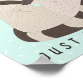 Poster Belle Carte Raccoons, Les Choses Sont Bonnes, Racc (Coin)