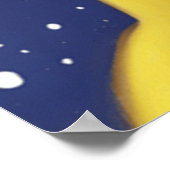 Poster Belle chatte jaune aux yeux bleus - ukraine (Coin)