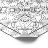 Poster Belle conception Zendoodle 2 (Coin)