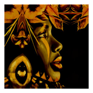 Poster Belle dame du passé