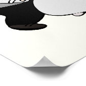 Poster Belle Danse Amour Bunnies | L'amour est Mariage (Coin)