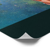 Poster Belle Danse Irlandaise Danseuse Dur Chaussure Danc (Coin)