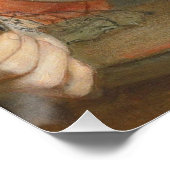 Poster Belle déesse Luna moon Hallé CC1177 (Coin)