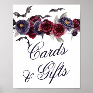 Poster Belle déplaisante   Cartes et cadeaux floraux goth