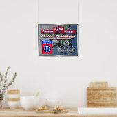 Poster Belle division aéroportée du Guardian américain 82 (Cuisine)