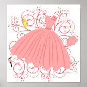 Poster Belle et belle robe (Devant)