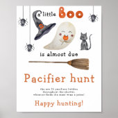 Poster Belle fantôme - baby shower de chasse au Pacifique (Devant)