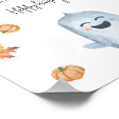 Poster Belle fantôme - baby shower de chasse au Pacifique (Coin)