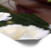 Poster Belle fée de janvier en oeillets (Coin)