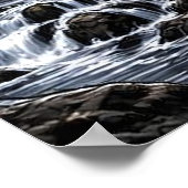 Poster Belle Fée Gothique sur Cheval Noir  (Coin)