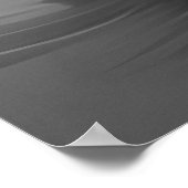 Poster Belle femme indienne noir blanc Monochrome 2 (Coin)