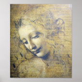 Poster Belle Femme Par Leonard Davinci imprimer (Devant)