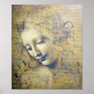 Poster Belle Femme Par Leonard Davinci imprimer