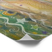 Poster Belle femme Portrait Imaginaire Art (Coin)