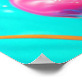 Poster Belle Femme sous l'eau AI Art (Coin)