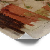 Poster Belle fille Flapper des années 1920 (Coin)