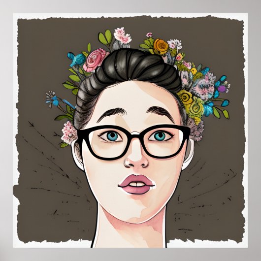 Poster Belle fille Kinda Nerdy (Devant)