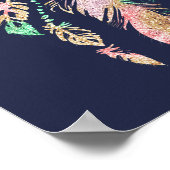 Poster Belle flèche bohème - Restons à la maison (Coin)