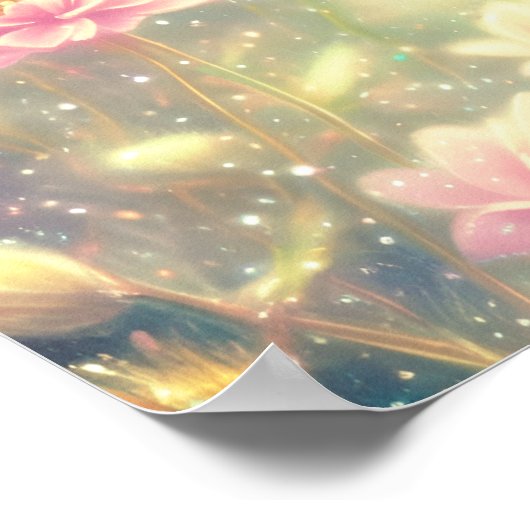 Poster Belle fleur (Coin)