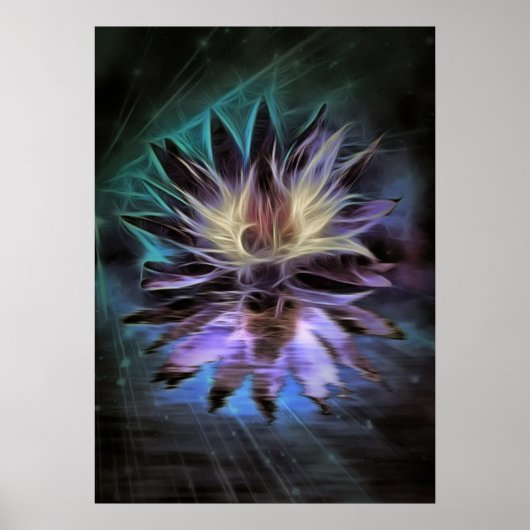 Poster Belle Fleur Lotus (Devant)