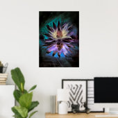 Poster Belle Fleur Lotus (Bureau à domicile)