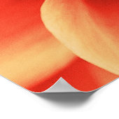 Poster Belle Fleur Orange Dahlia (Coin)