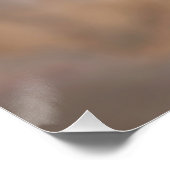 Poster Belle florale Fleur Rose Clair (Coin)