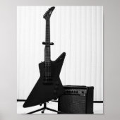 Poster Belle guitare (Devant)