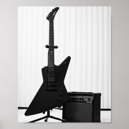 Poster Belle guitare (Devant)