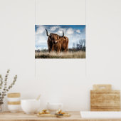 Poster Belle hotte des Highlands (Cuisine)
