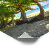 Poster Belle île tropicale Échap (Coin)