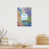 Poster Belle Inspiration Zen Chakra Energy Flow Yoga (Cuisine)