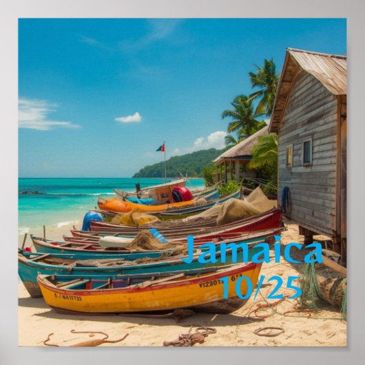 Poster Belle Jamaïque 10/25 (Devant)