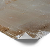 Poster Belle jeune modèle de mode Floral Portrait Art (Coin)