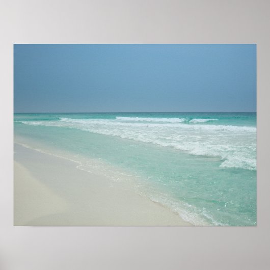 Poster Belle journée d'été à la plage (Devant)