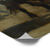 Poster Belle "La Foire du Cheval" de Rosa Bonfeur (Coin)