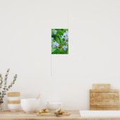 Poster Belle Ladybug sur Forget-me-not (Cuisine)