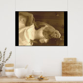 Poster Belle Lesbienne en robe Mariage 02 (Cuisine)