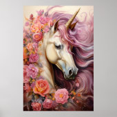 Poster Belle licorne (Devant)