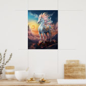 Poster Belle licorne (Cuisine)