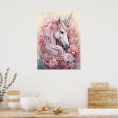 Poster Belle licorne (Cuisine)